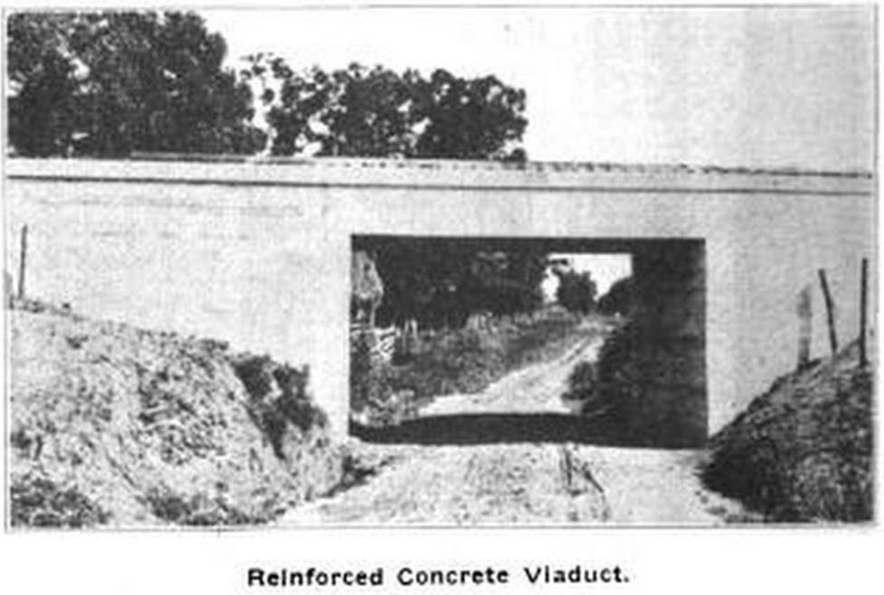 reinforced concrete viaduct